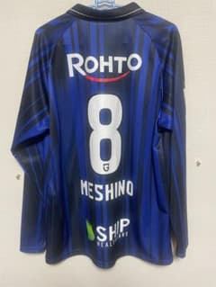 ガンバ大阪　hummel Panasonic シャツ MESHINO 8 ガンバ大阪 hummel Panasonic シャツ MESHINO 8 - メルカリ