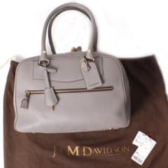 新品タグ付 J&M DAVIDSON TORIA グレー ボストンバッグ - メルカリ