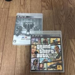 PS3 ソフト 2本セット GT5 Grand Theft Auto Vのサムネイル