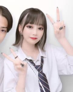 くれまぐ 浅見めい着用ネクタイのサムネイル