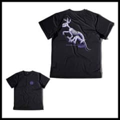 ELDORESO エルドレッソ ダイナソーTシャツ ユニセックス M ブラックのサムネイル