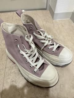 CONVERSE オールスター シャークソール HI ピンク 厚底 ハイカット