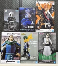 人気anime フィギュア 6種6体セット】☆○〒 - メルカリ