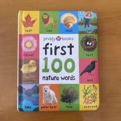 Priddy Books First 100 Nature Words 英語絵本