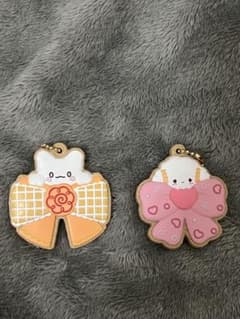 サンリオキャラクターズクッキーチャームコット2 はなまるおばけ&こぎみゅんのサムネイル