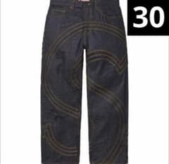 supreme S Logo Rigid Baggy Jean 30 - メルカリ