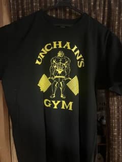 刃牙博 ビスケットオリバ Tシャツ Lサイズ ゴールドジムのサムネイル