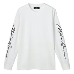 【新作】MATIN AVENIR スリーブロゴ ロングTシャツ 《サイズL》白のサムネイル