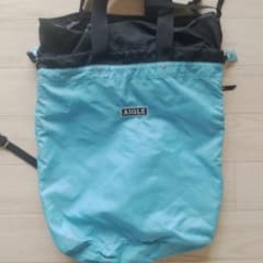 AIGLE バックパック 水色/黒のサムネイル