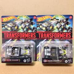ホットウィール トランスフォーマー ボーンシェイカー 日本未発売 2点