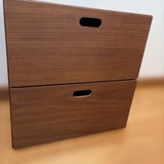 無印良品　スタッキングシェルフ　引出し　2段のサムネイル