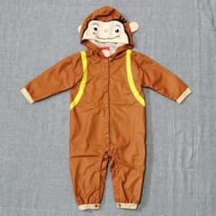 おさるのジョージ　コスチューム　ロンパース カバーオール 着ぐるみのサムネイル