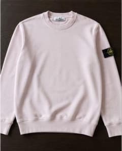 STONE  クルーネック スウェット ピンク S ラッキー STONE ISLAND クルーネック スウェット ピンク S ラッキー様専用