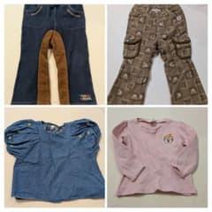 総額6万円以上27着90子供服まとめ売りミッフィーミキハウスTシャツワンピースのサムネイル