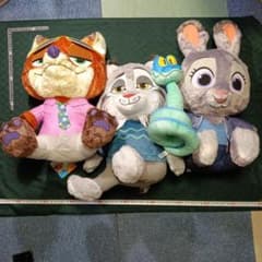 【バラ売り可】ズートピア おおきなぬいぐるみ 4点セット