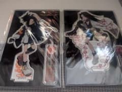 SHAMAN KING 아크릴 스탠드 푹신한 복권 하오, 잎 세트