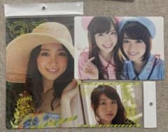 AKB48 大島優子　小嶋陽菜 こじゆう　下敷き　マウスパッドのサムネイル