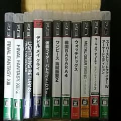 ps3ソフトまとめ売り11本のサムネイル
