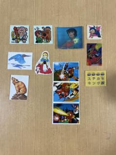 昭和レトロ アニメ キャラクターシール まとめ売り - メルカリ