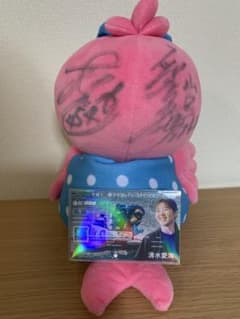ボートレース浜田亜理沙選手 直筆サイン入りぬいぐるみ ボートレース 競艇 清水愛海 浜田亜理沙 サイン入り - メルカリ