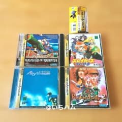 動作未確認】バーチャファイター2等 セガサターンソフト4本セット