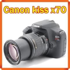 シャッター数5578回 Canon kiss x70 一眼レフカメラ スマホ転送 - メルカリ