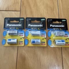 パナソニック　リチウム電池　CR-2W /2P 2個入り✖️3パックのサムネイル