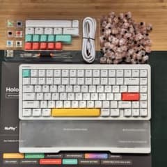 Nuphy Halo75 V1 リストレスト,キースイッチ Nuphy Halo75 V1 リストレスト,追加キースイッチ - メルカリ
