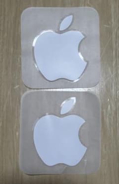 Appleロゴ ステッカー 2枚のサムネイル