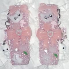 アイコス イルマワン デコケース ピンク 猫 量産型 平成女児 151