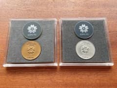 EXPO70 1970年日本万国博覧会 銀・銅メダルセット - メルカリ