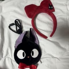 キキ ジジ ぬいぐるみポシェット カチューシャ セットのサムネイル