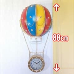 気球型壁掛け時計 スタジオ 撮影 ホテル 部屋作り アンティーク ヴィンテージ 気球型壁掛け時計 スタジオ 撮影 ホテル 部屋作り アンティーク