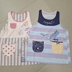 保育士　エプロン　2枚セットのサムネイル