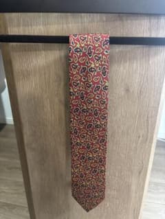 【新品】E. Marinella マリネッラ レギュラー ペイズリータイ レッド 新品】E. Marinella マリネッラ レギュラー ペイズリータイ レッド