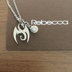 REBECCA レベッカ ドラゴン ネックレス REBECCA レベッカ ドラゴンモチーフ メレダイヤ付きネックレス 3