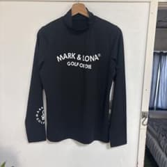 MARK & LONA モックネック 長袖シャツ ブラック - メルカリ
