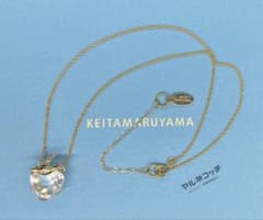 KEITAMARUYAMAキツネとハートのクリスタルネックレス ケイタマルヤマ 