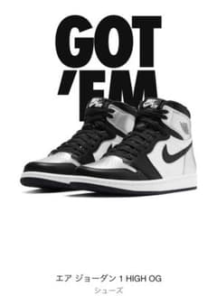 NIKE AIR JORDAN 1 Silver Toe ジョーダン 25.0のサムネイル