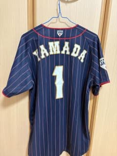 ASICS 侍JAPAN ユニフォーム 山田哲人　Lサイズのサムネイル