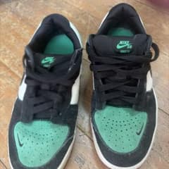 Nike SB Force 58 メンズ スニーカー ブラック グリーンのサムネイル