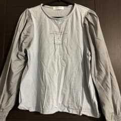 ポンポネットジュニア160 長袖 カットソーブルーグレーのサムネイル