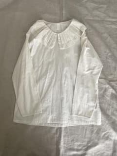 yoliヨリsimple frill blouse シンプルフリルブラウス yoliヨリsimple frill blouse シンプルフリルブラウス - メルカリ