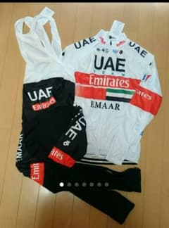 ご専用☆上下セット チームUAE エミレーツ航空 ロードバイク 自転車のサムネイル