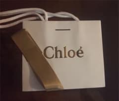 新品未使用!Chloe クロエ クリスマス限定 ショッパー 紙袋 リボンのサムネイル