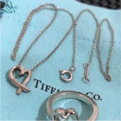 TIFFANY　ティファニー　パロマピカソ　ラビングハート　ネックレスのサムネイル