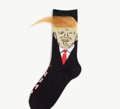 ソックス　靴下　ドナルドトランプ　男女兼用　フリーサイズ　トランプ大統領のサムネイル