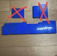 LEGOブロックの青だけのサムネイル