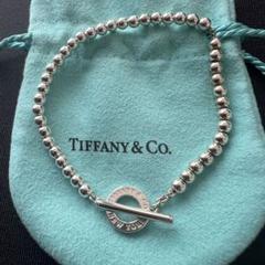 Tiffany & Co. ブレスレット　ボール　トグル　チェーン　シルバー 極美品✨ティファニー ボールチェーン ブレスレット トグル