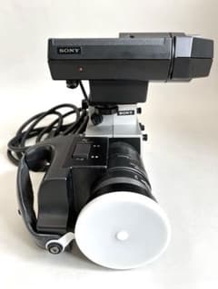 SONY HVC-F1 トリニコン ビデオカメラ レトロ 専用ケース付 - メルカリ